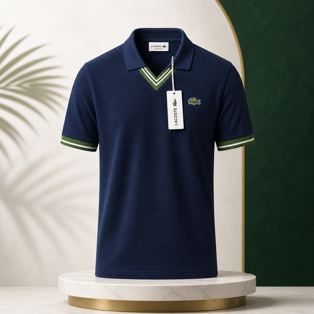 POLO Col V Homme LACOSTE