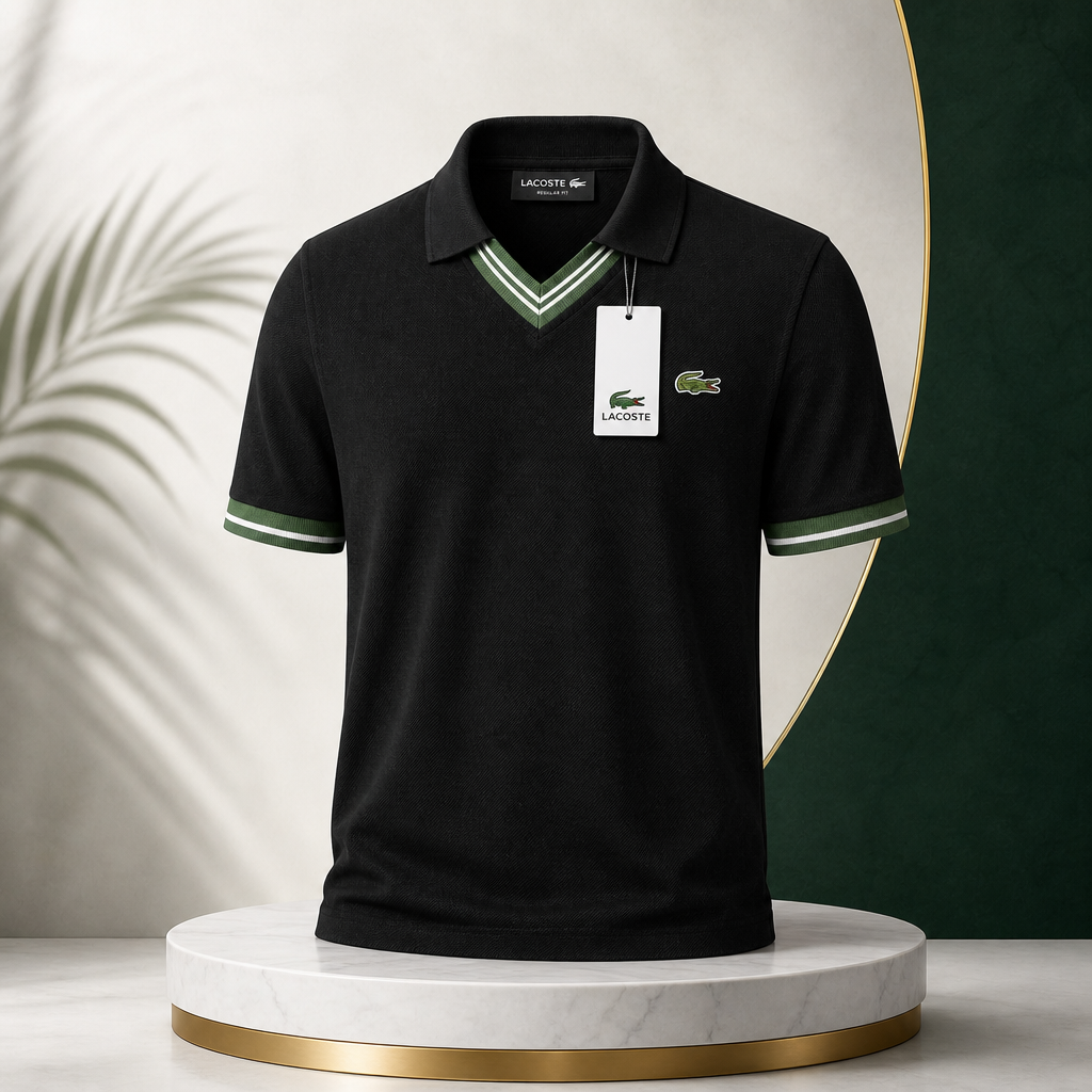 POLO Col V Homme LACOSTE